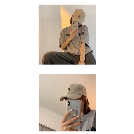 Mũ Lưỡi Trai Chống Nắng Phong Cách Đường Phố Hàn Quốc Thời Trang Xuân Hè Cho Nữ