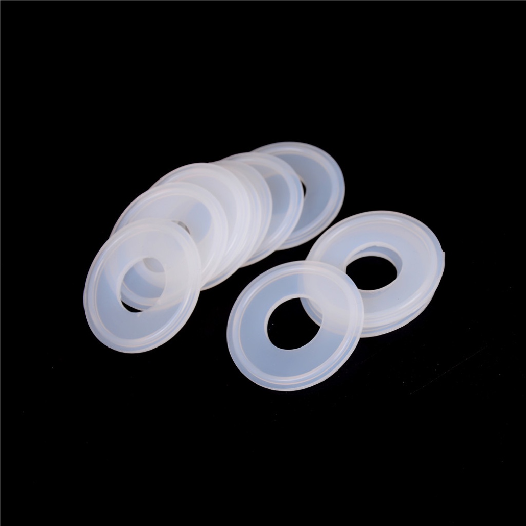 Set 10 Vòng Đệm Silicon 1 &quot;Xo94Bsyu Kích Thước 50.5mm Cho Tai Nghe Nhét Tai Loại Ferrule