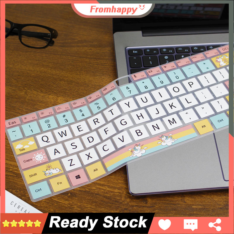 Dễ Thương Miếng Dán Bảo Vệ Bàn Phím Bằng Tpu Trong Suốt Họa Tiết Hoạt Hình Cho Huawei Matebook D14 D15 Matebook 13 X Pro