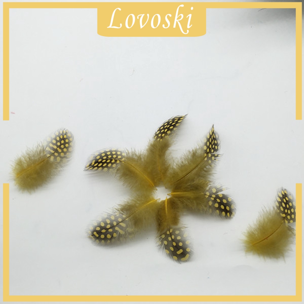 [Lovoski] 50 Lông Gà Nhuộm Màu Thủ Công DIY