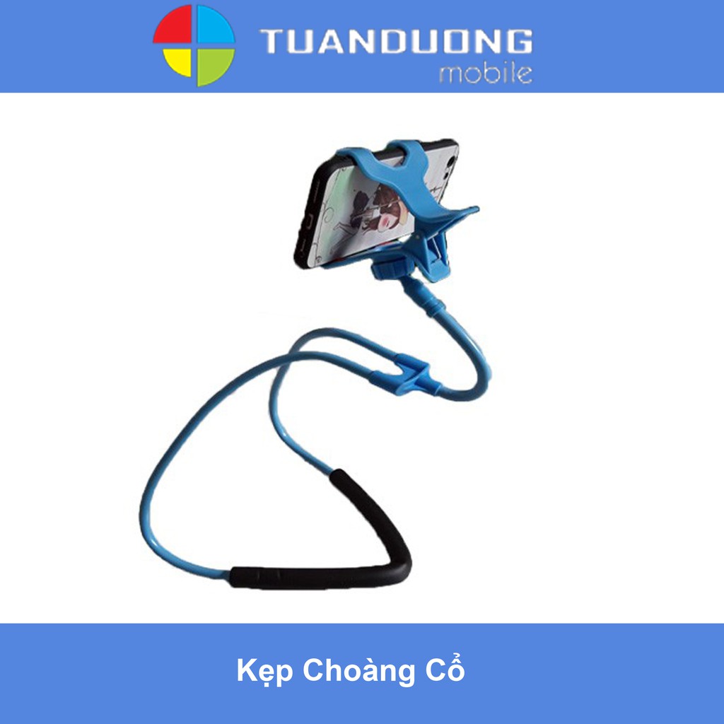 Kẹp đuôi khỉ choàng cổ Detek Lazy Holder nhiều màu