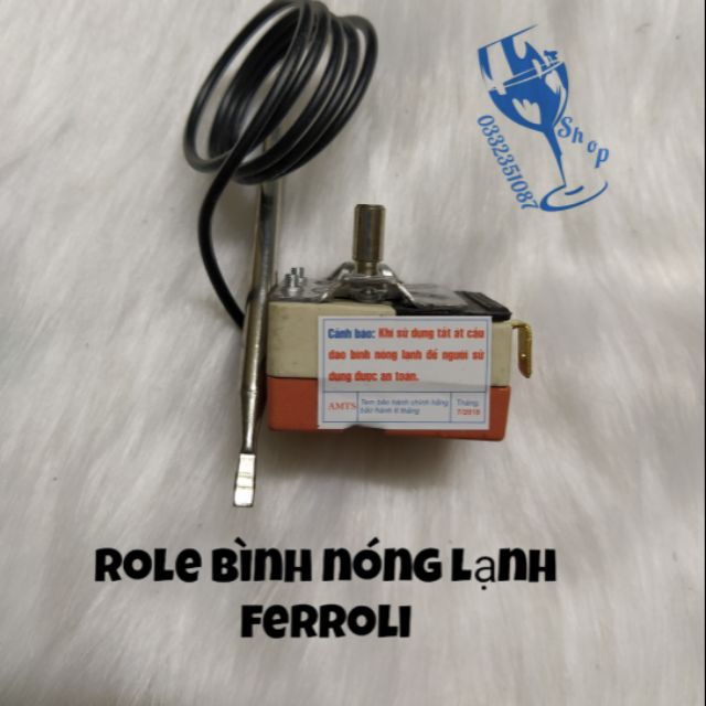 Rơ le - role bình nóng lạnh Ferroli bảo hành 2 tháng