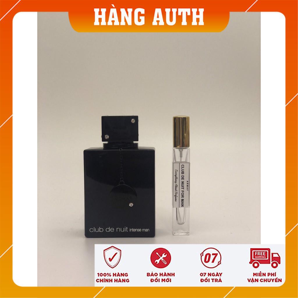 [FreeShip – hàng Auth] Nước hoa Club De Nuit Intense For Man [Mẫu thử 0.33oz]