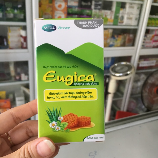 ✅[Chính Hãng] Eugica xịt họng