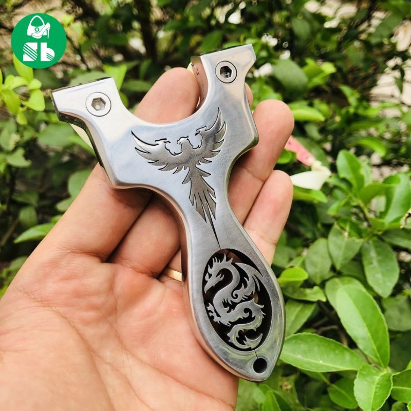 Ná Cao Su Long Phụng Inox 304 Nguyên Khối Cao Cấp