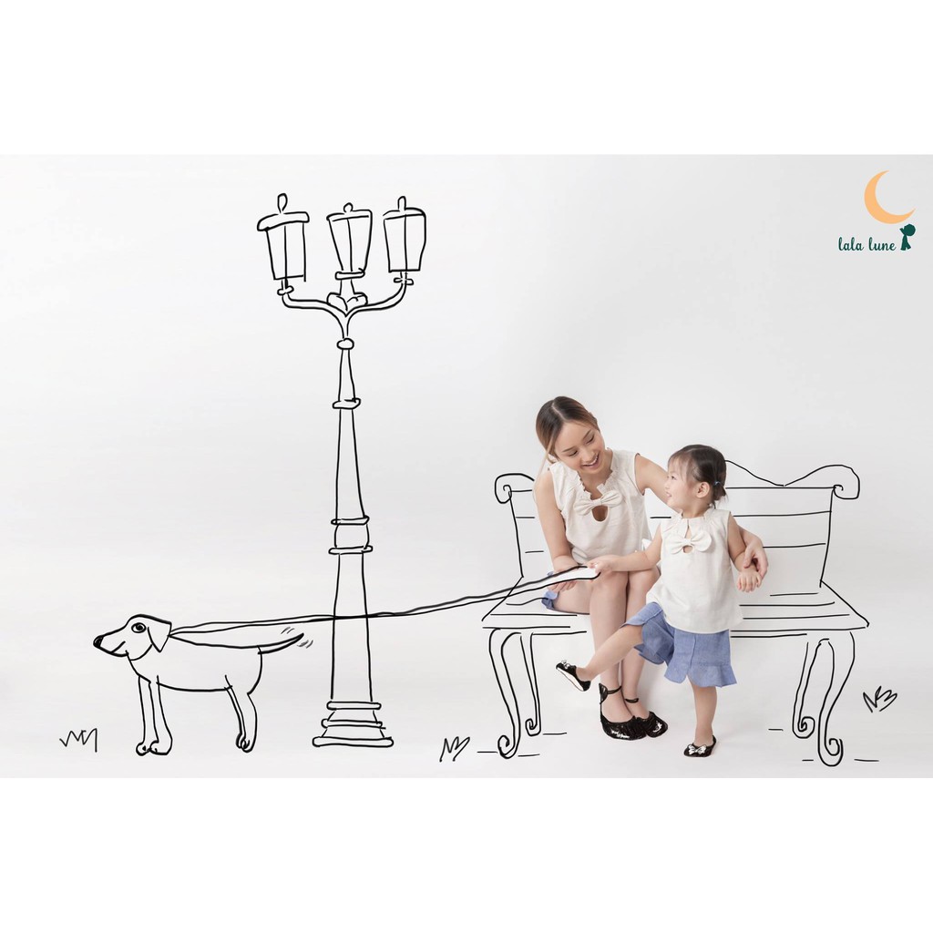 Set summer line lalalune cho mẹ và bé