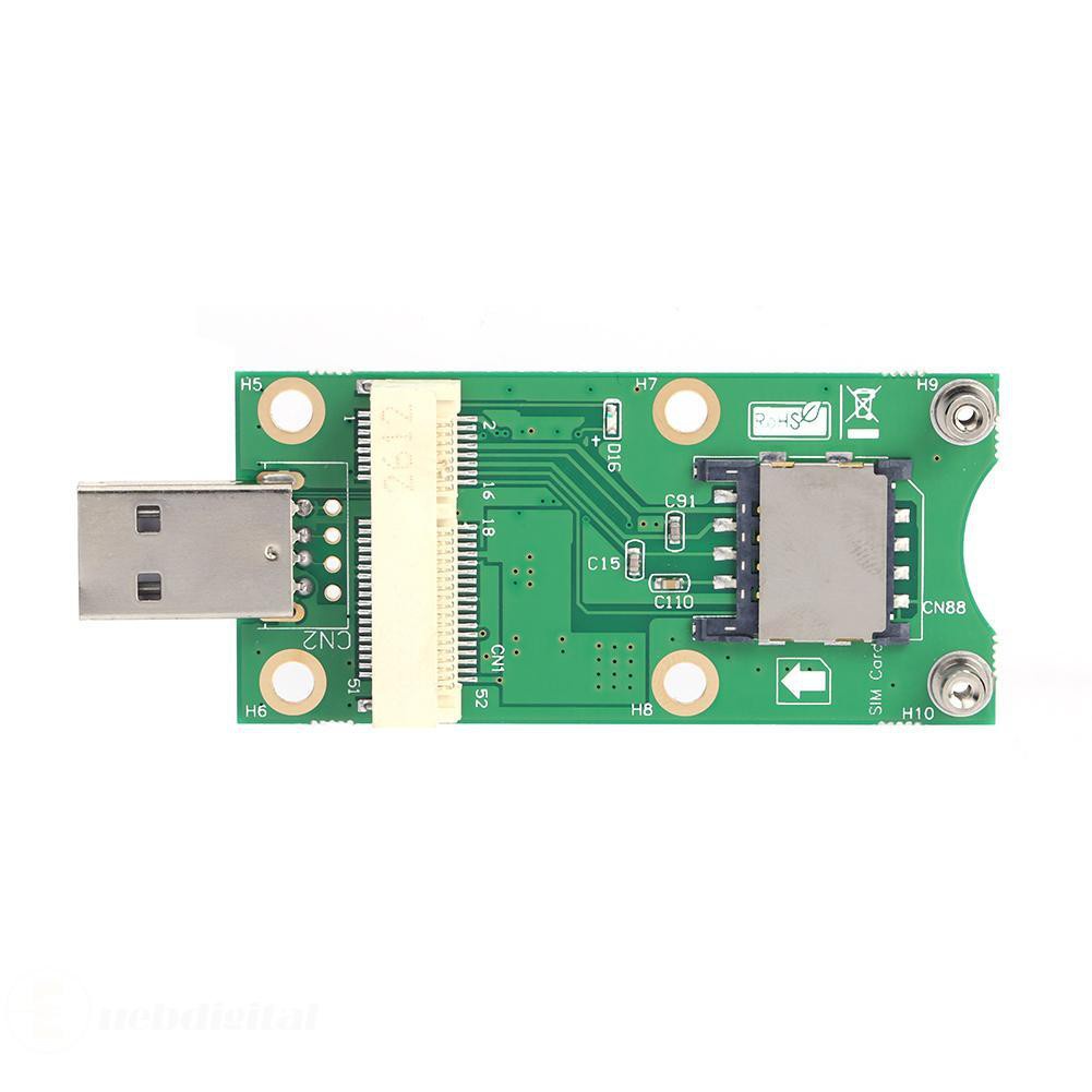 Bộ Chuyển Đổi Pci-E Sang Usb Với Khe Thẻ Sim 8 Pin Cho Wwan / Lte | BigBuy360 - bigbuy360.vn