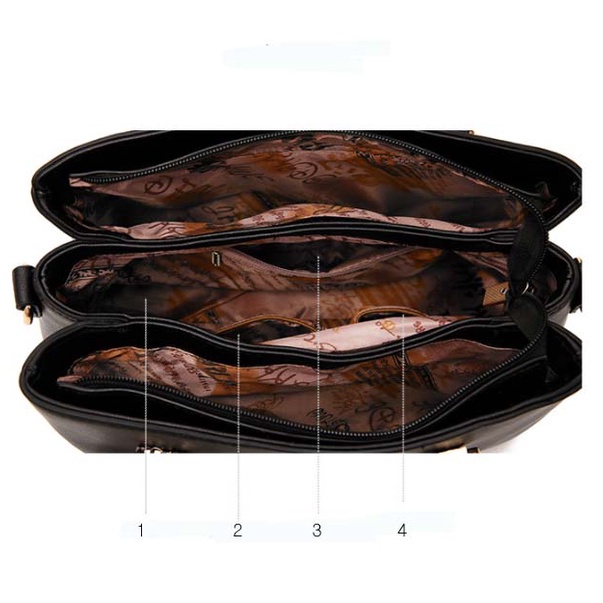 Hàng Có Sẵn QiDong Túi Xách Tote Lớn Đeo Vai Trang Trí Bóng Lông Cho Nữ