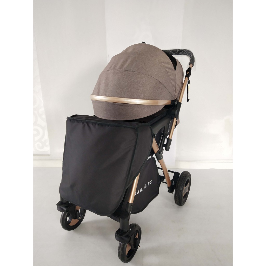 Xe đẩy 2 chiều cho trẻ sơ sinh KABI KIDS gấp gọn siêu chắc, siêu rộng 88x39cm, mẫu mới 2022 với nhiều quà tặng