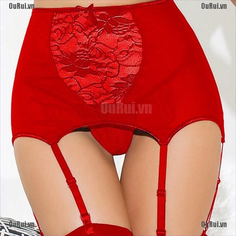 Vớ Ren Đen Lưng Cao Size S-XXL Phong Cách babydoll Quyến Rũ Cho Nữ