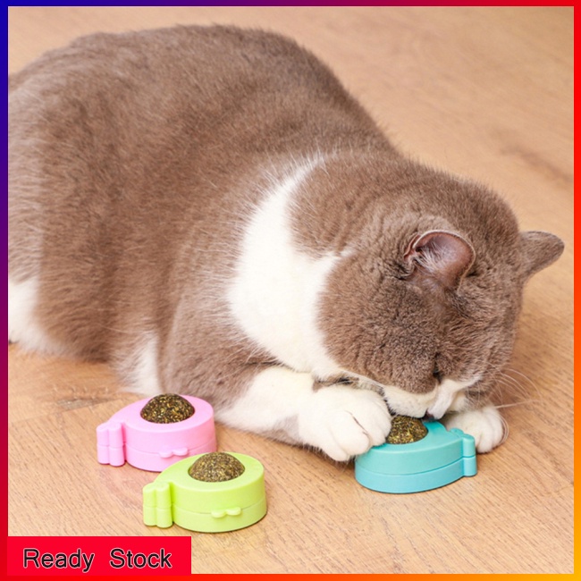 Quả Bóng Catnip Bạc Hà Khô Catnip Làm Sạch Răng Cho Mèo Cưng