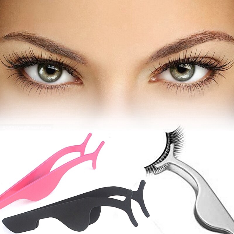 Nhíp gắn lông mi giả bằng thép không gỉ tiện dụng
