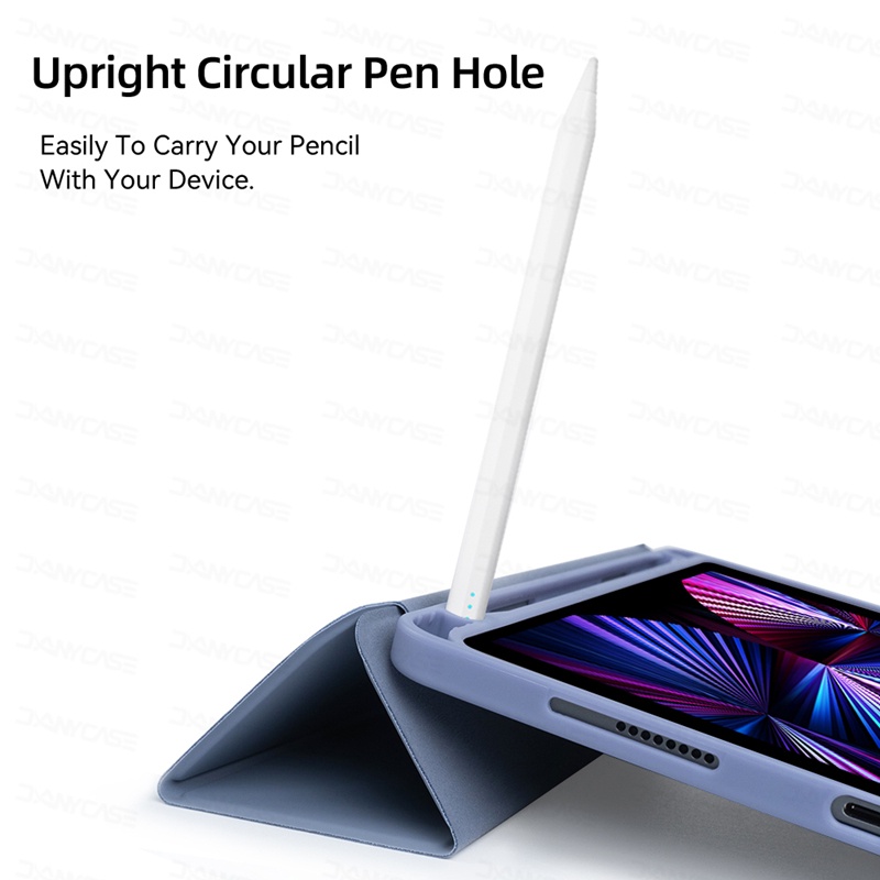 Ốp da máy tính bảng Dllencase thích hợp cho iPad 2020 10.2 8th 2018 9.7 Mini 5 2021 Pro 11 10.5 Air 3 4 iPad 5 6