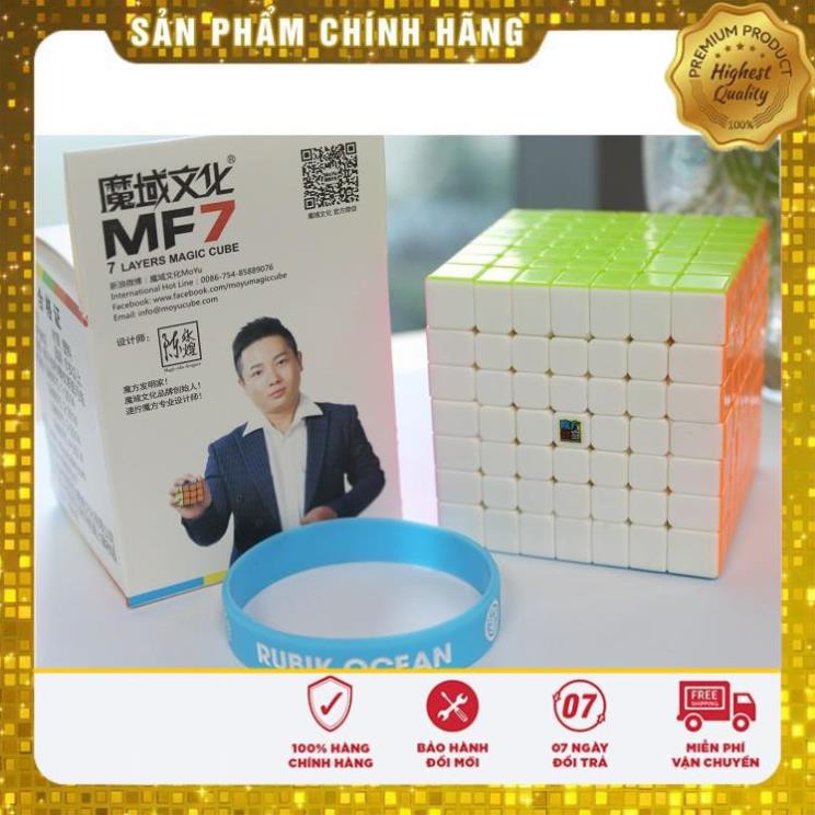 [SALE30% - FREESHIP] MoYu MoFangJiaoShi 7x7x7 MF7 stickerless ĐỒ CHƠI CAO CẤP KHÔNG CHÌ