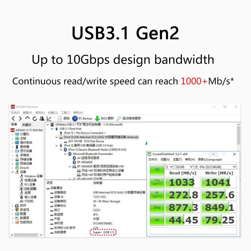 LIDU1  PD 60W Thunderbolt 3 cable Certified 40Gbps Type C to C USB Fast USBC with Emark