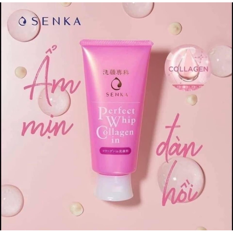 Sữa rửa mặt senka nhật xả kho