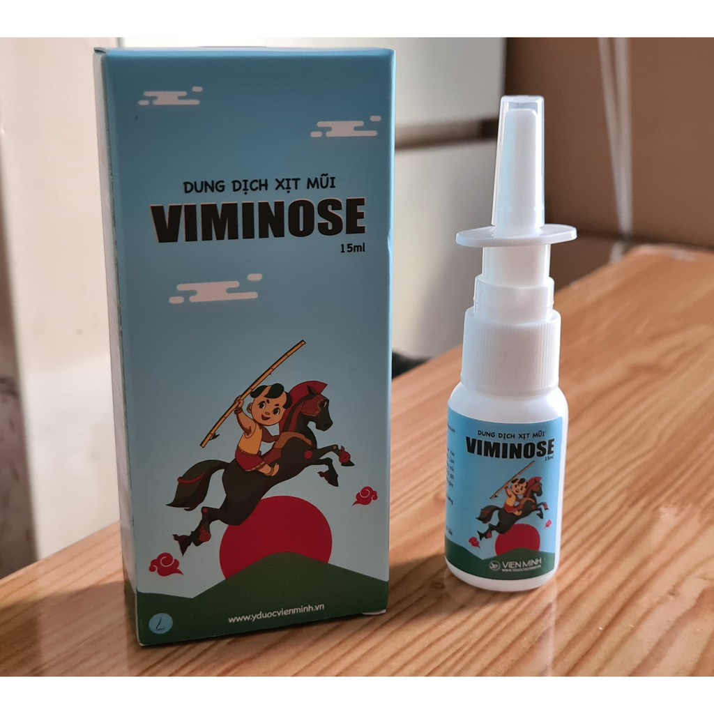 Dung Dịch Xịt Mũi Viminose Chính Hãng