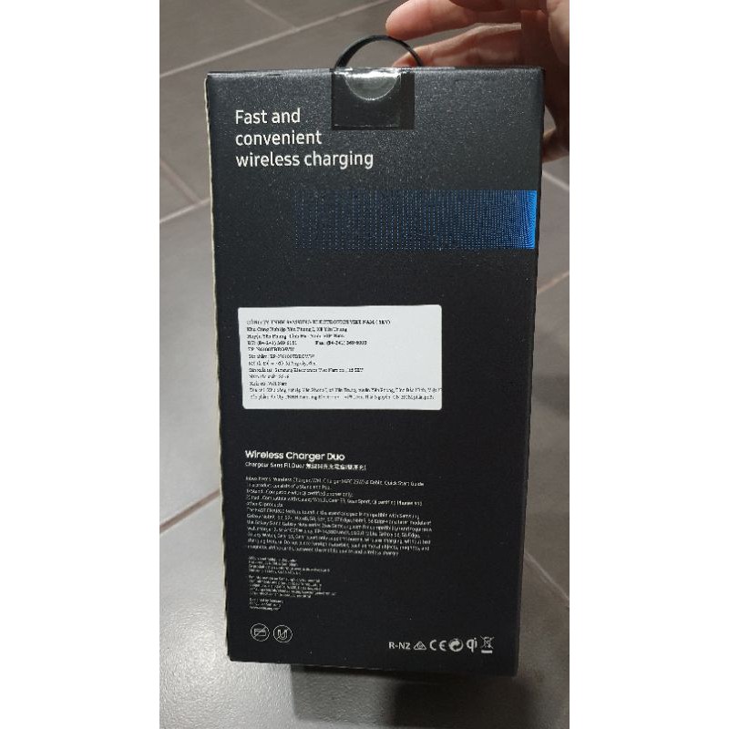 Sạc đôi không dây Samsung Note 9 EP-N6100 mới 100% chưa cắt seal