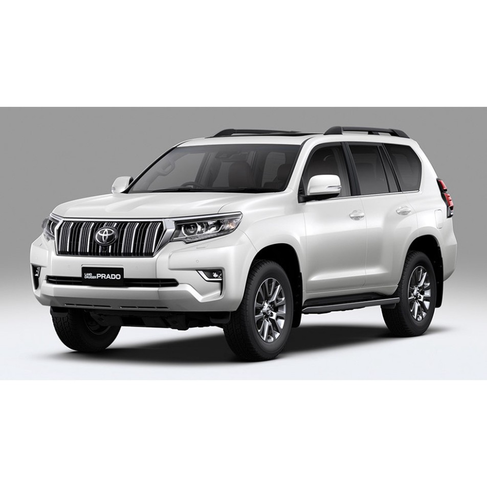 Sản Phẩm Logo chụp mâm, ốp lazang bánh xe ô tô Toyota Land Cruiser Prado (đời xe 2014, 2015, 2016, 2017, 2018, 2019, 202