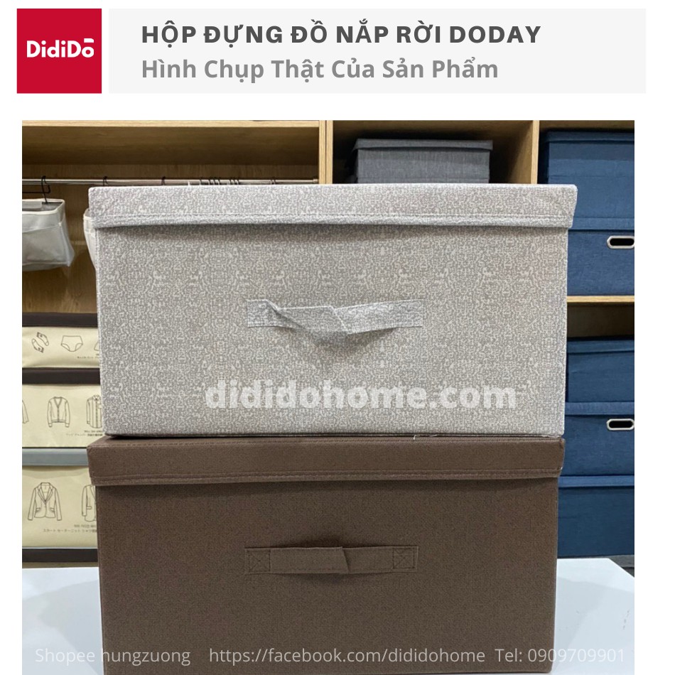 Hộp đựng đồ nắp rời Doday