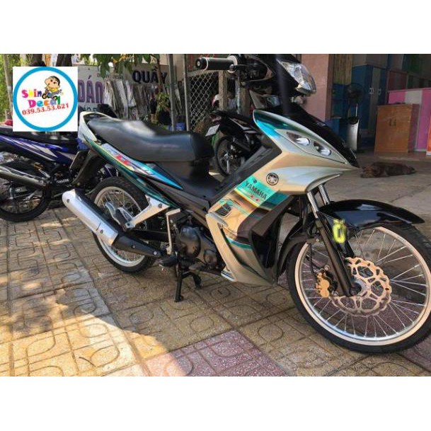 Tem rời ex 2010 in chất liệu decal Crom ko bay màu. Có shop bán Crom giả ae lưu ý.