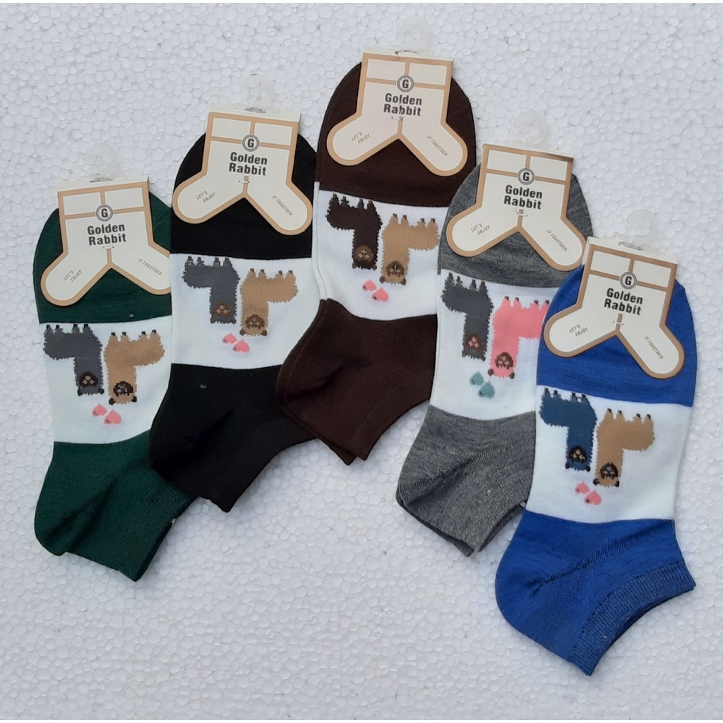 [1đôi] Vớ nữ cổ ngắn thun cotton size 22-25cm