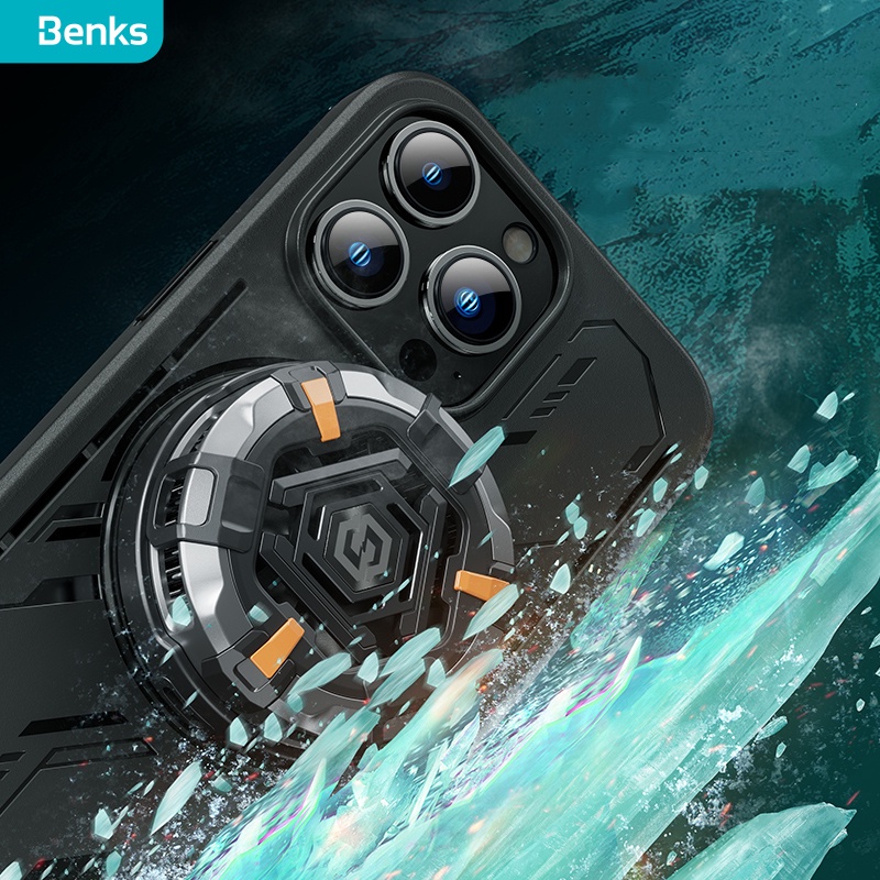 Benks Ốp Điện Thoại Từ Tính Siêu Mỏng Chống Rơi Cho IPhone 13 Pro Max