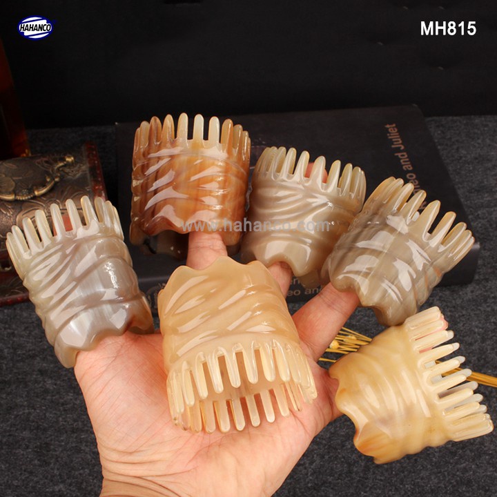 Dụng cụ Massage đầu Hahanco - MH815 gội đầu cực thích nhé - ống gió sừng Massa đầu giúp  lưu thông máu