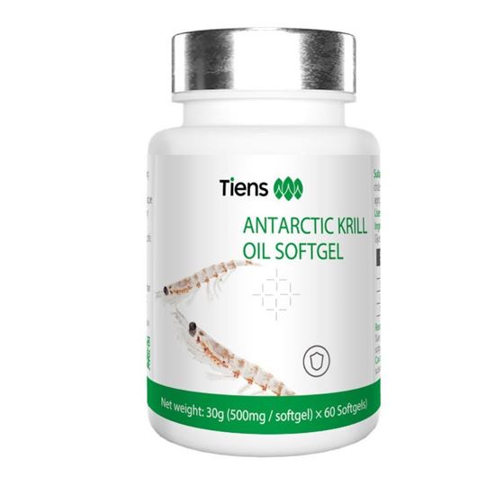 Viên dầu nhuyễn thể nam cực Krill Oil Tiens hộp 60 viên