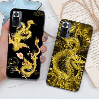 Ốp Redmi Note 11 4G/5G - Note 11 Pro 5G - Note 10 Pro - Note 10 4G/5G - Redmi 9C/10C hình Rồng Phượng 3D