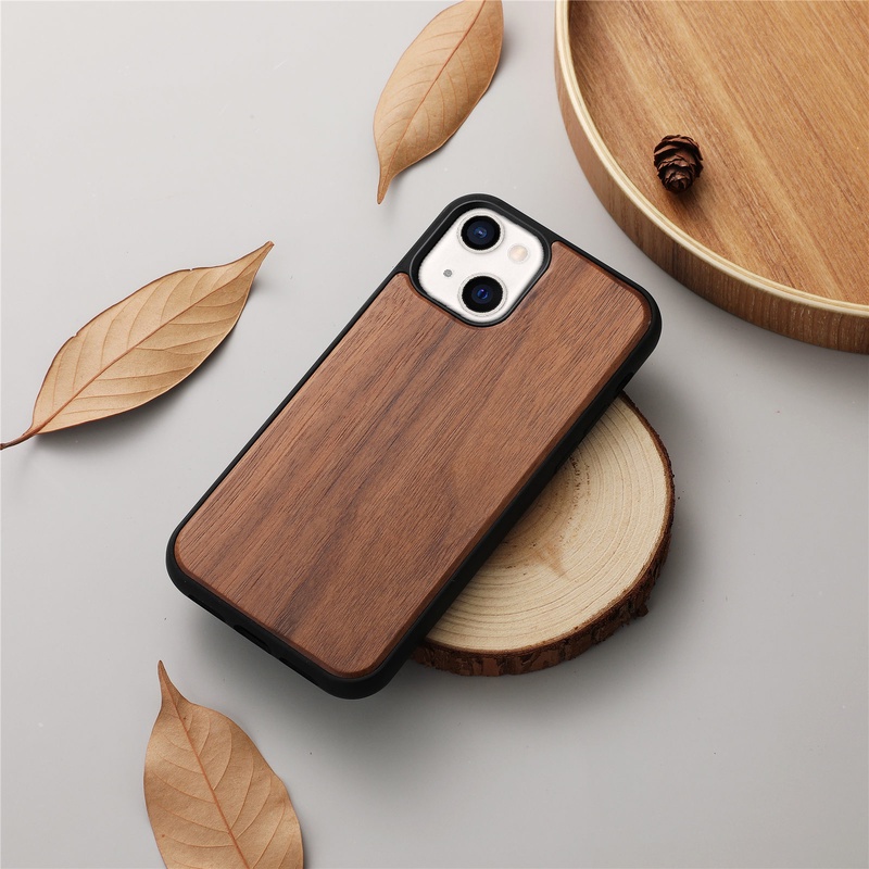 Ốp Điện Thoại Gỗ Tre Cứng Chống Sốc Cho Iphone 6 6S 7 8 Plus X XR XS Max SE 2020 iP 6Plus i 7Plus