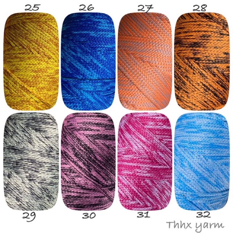 Sợi dệt LOANG lõi xám nhãn hiệu THHX YARN 130gr