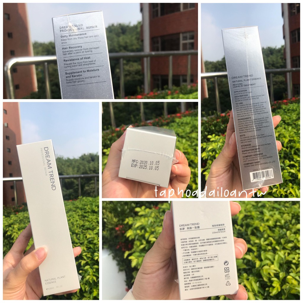 [SẴN HÀNG] Dưỡng Tóc Aha Essence giúp tóc mềm mượt hết xơ rối tức thì - Dream Trend nội địa Đài Loan | BigBuy360 - bigbuy360.vn