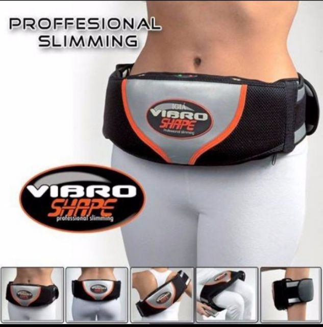 ĐAI MASAGE VIBRO SHAPE RUNG NÓNG TOÀN THÂN GIẢM MỠ BỤNG -