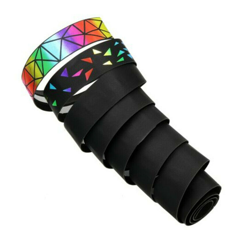 Băng Dán Tay Lái Xe Đạp Bằng Nhựa EVA PU Màu Gradient Chống Rung Kèm 2 Nút Cắm 2020