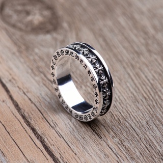 Nhẫn Chrome hearts bạc s925