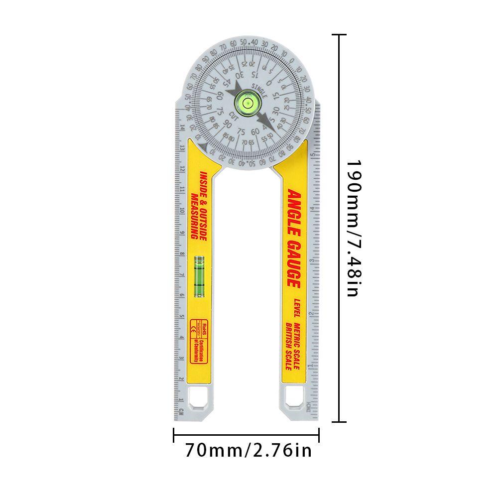 Máy Dò Góc WTTLE 360° Thước Đo Bong Bóng Chuyên Nghiệp