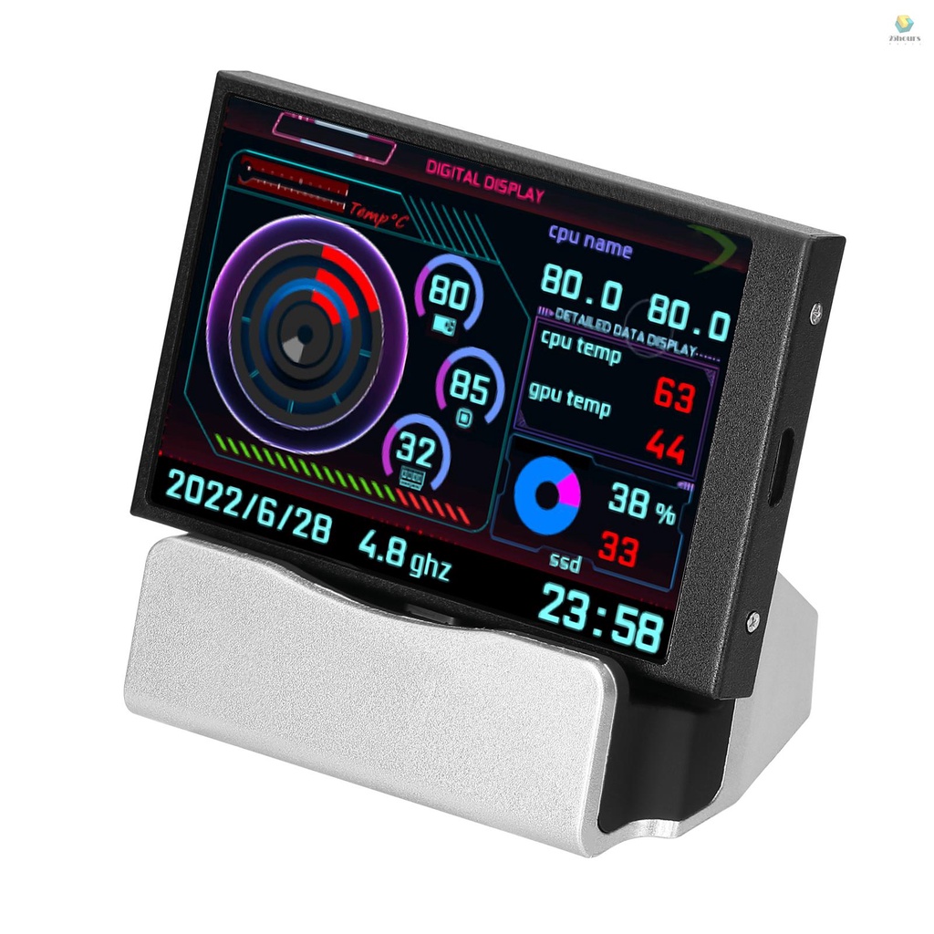 Màn Hình Hiển Thị Lcd 3.5 Inch IPS Cổng USB Cho CPU GPU RAM HDD