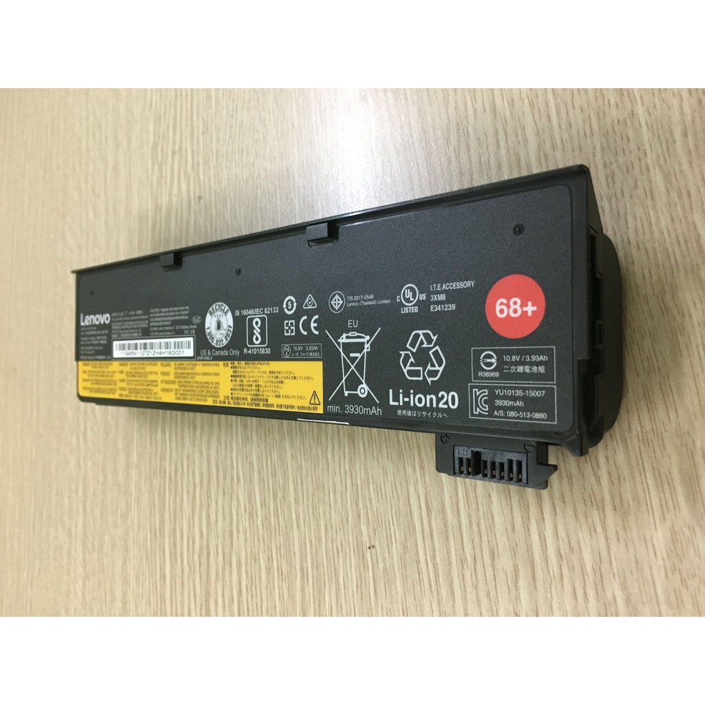 Pin 6 Cell Cho Laptop Lenovo Thinkpad T460 T450 T450s T550 T560 X240 X250 X260 W540 W550s L450 L460 P50s