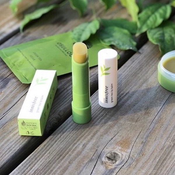 [ Chính Hãng ] Son Dưỡng Trà Xanh Innisfree Green Tea Lip Balm