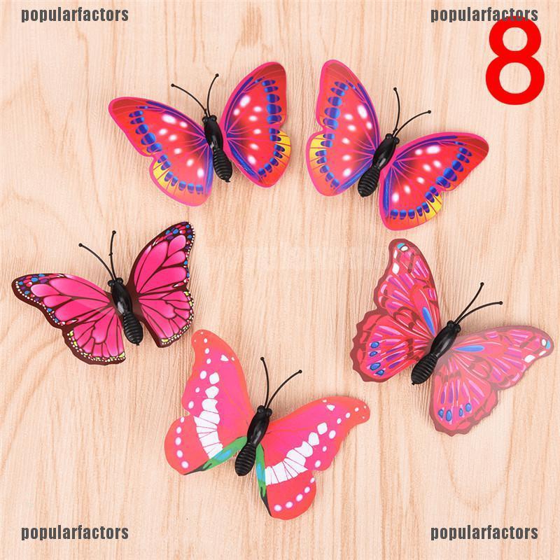 Bộ 5 Kẹp Tóc Hình Bướm Xinh Xắn