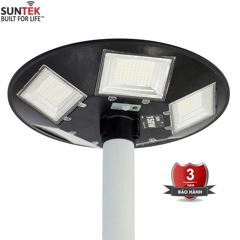 Đèn Sân Vườn Công Viên Năng Lượng Mặt Trời SUNTEK LED Solar Light SV06 150W - Hàng Chính Hãng - Bảo hành 3 năm