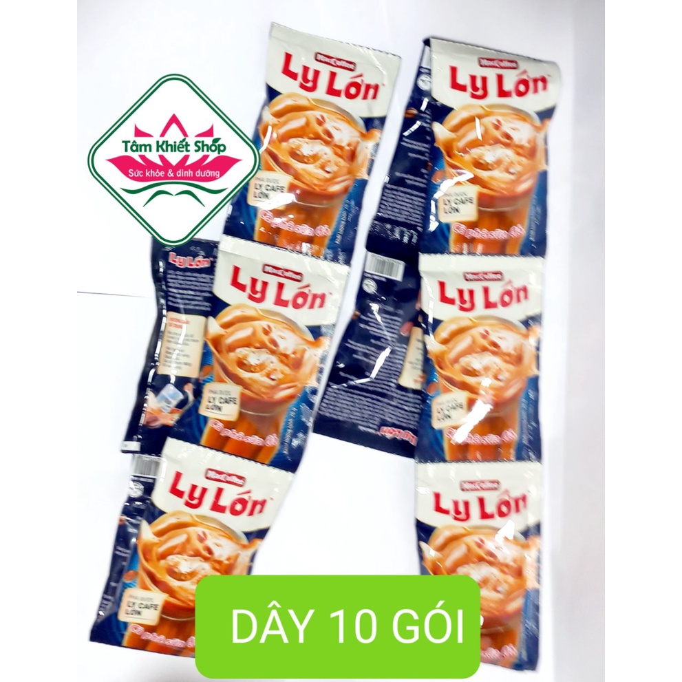 Cà Phê Sữa Đá Ly Lớn 260 gr maccoffee  béo thơm vị sữa, hsd: 12_2024
