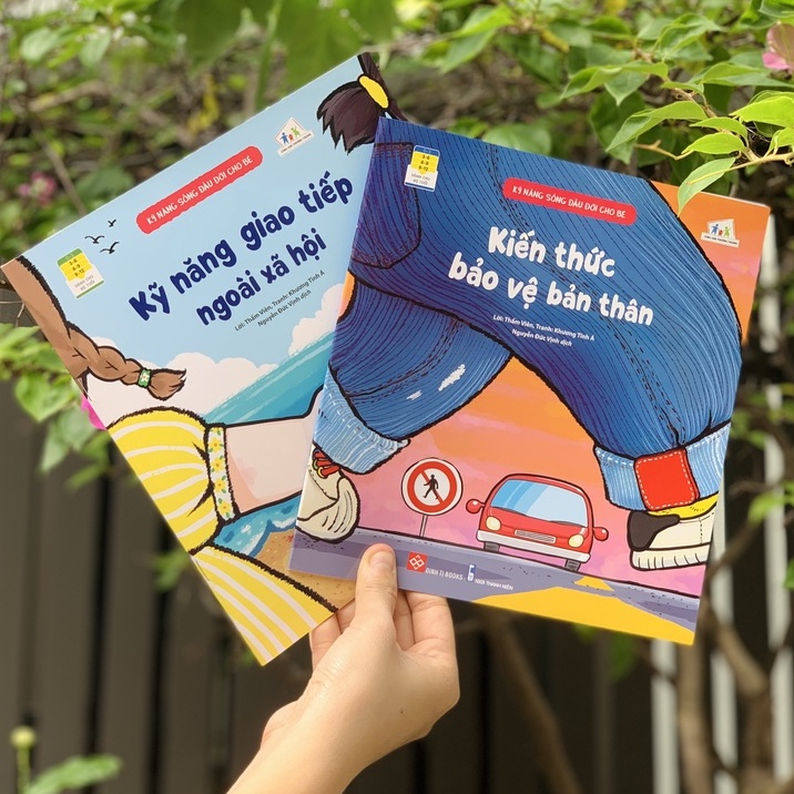 Sách – Kỹ năng sống đầu đời cho bé ( bộ 5 quyển ) - Quyển lẻ tùy chọn
