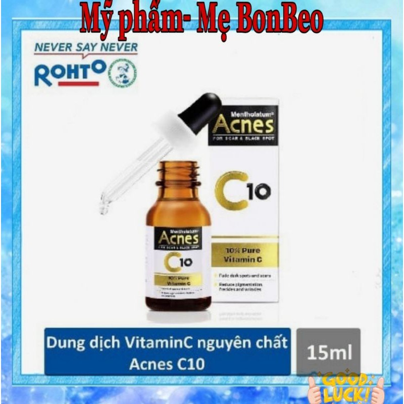 Acnes C10-Dung dịch làm mờ sẹo và vết thâm 15ml