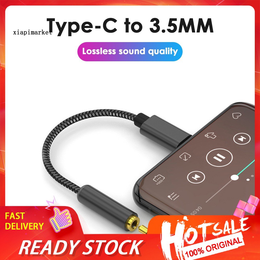 Bộ Chuyển Đổi Âm Thanh Type-c Sang 3.5mm Aux Cho Oneplus 6t