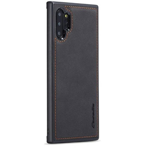 Ốp Điện Thoại Da Màu Đen Q7 Cho Samsung Galaxy Note 10 Plus