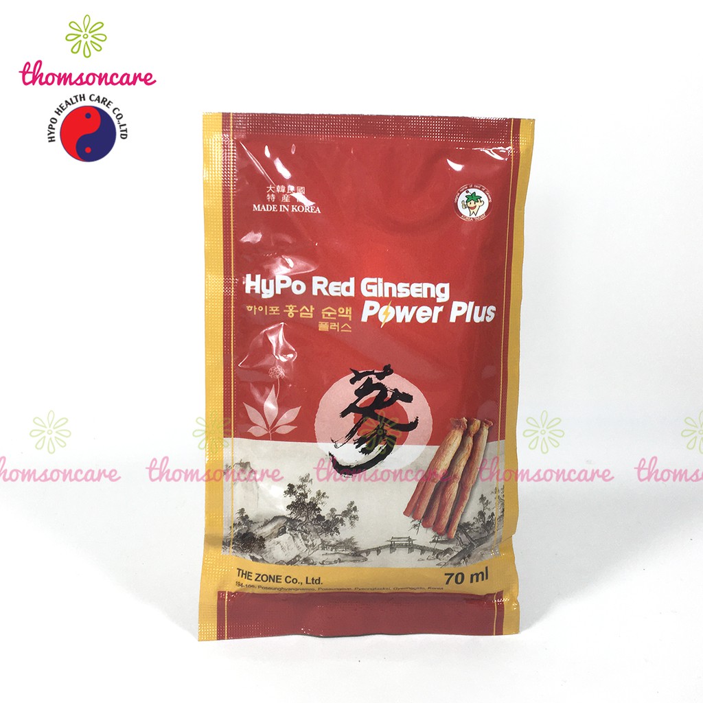 Nước hồng sâm Hàn Quốc Hộp sang trọng, làm quà biếu - 30 gói uống trực tiếp