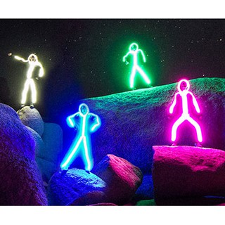 Bộ Đèn Led Stick Man Suit (Chỉ Đèn Không kèm Quần Áo)