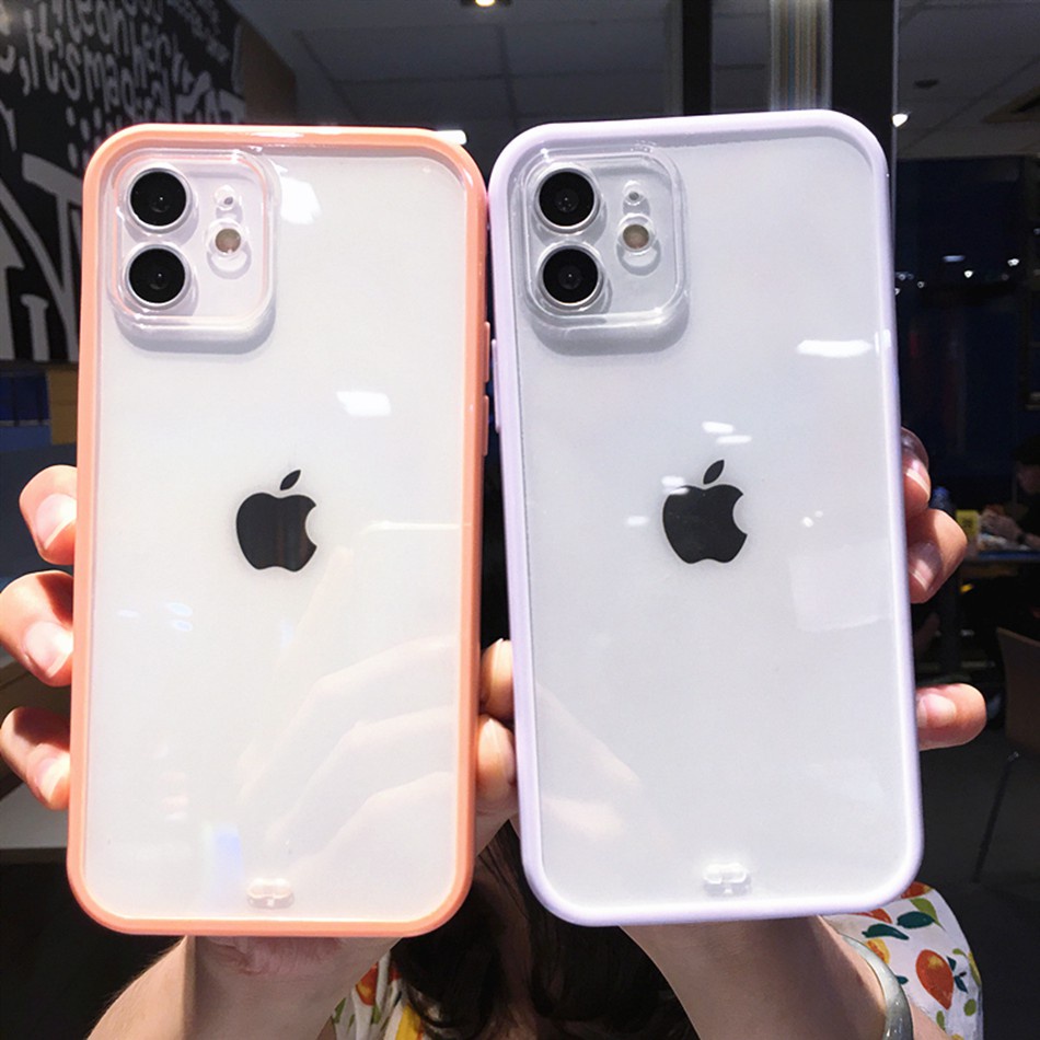 Ốp Điện Thoại Trong Suốt Chống Sốc Cho Iphone 11 12 Pro Max Mini Xr X Xs Max 7 8 Plus 11pro 12pro Xs Max 7 8 Plus Se 2020